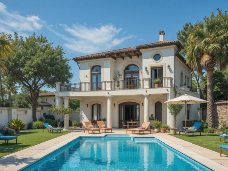 anuncio Villa con piscina